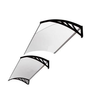 China 600mm 800mm Polycarbonate Window Awning Plastic Building Material factory