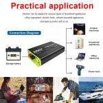 12V Inverter Pure Sine Wave Pure Sine Wave Inverter Car Dc 12V To Ac 220V Pure