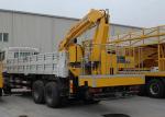5T Safety Knuckle Boom Truck Crane For Mining Industry