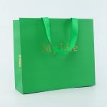 Luxury Gift Custom Logo Paper Bag With Rope Handle