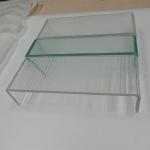 7mm Low Iron U Shaped Glass Sandblasted Surface Treatment