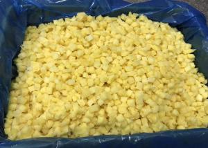 China Delicious 10*10mm 15*15mm IQF Pineapple Cubes factory