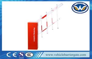 China Highway Station Toll Barrier Gate Cold Roll Steel Sheet Housing With Adjusted Speed factory