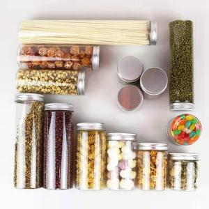 China 1000ml Plastic Screw Cap Jars 89mm 100mm 65mm Plastic Spice Bottles factory