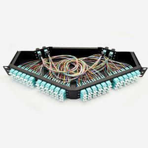 China Cold Rolled Steel 144 Port Mpo To Lc Patch Panel factory
