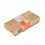 Matt Lamination Eco-Friendly Paper Meat Pie Packaging Box for Sustainable