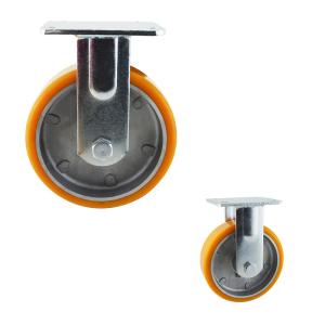 China Flexible Turn 6 Inch Swivel Aluminium Core Heavy Duty Casters factory
