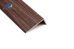 Aluminum Stright Angel Alloy Profiles Powder Coating Wall Trims Wooden Grain 1cm