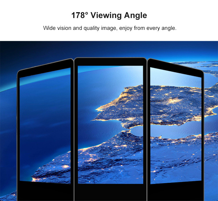 55 Inch Lcd Infared Interactive Flat Panel Self Service Kiosk Wide Vision