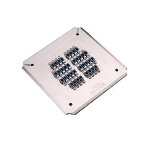 China hardened steel S2316 Fiber Optic Fixtures For MU/PC Connector Polishing factory