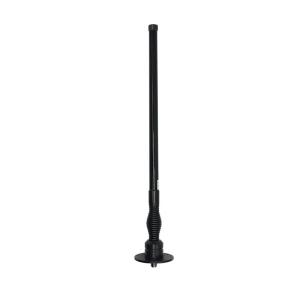 China 400-470M Frequency Omnidirectional Antenna 150W Flanged Vehicle Spring Damping FRP Antenna factory
