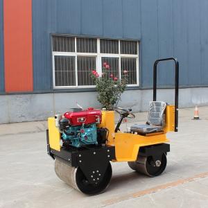 China Road Construction Equipment Steel Wheel Road Roller with Vibration Frequence 70HZ factory
