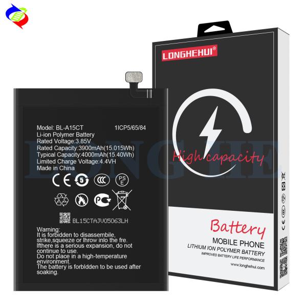 5000mAh Black Rechargeable Li-ion Polymer Battery BL-A15CT for CM 20 Mobile