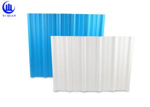 China Light Weight Multilayer PVC UPVC Plastic Roof Tiles For Steel Factory factory