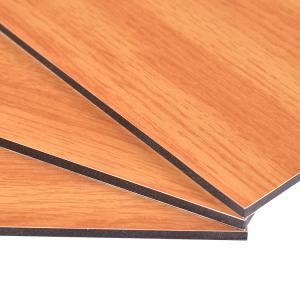 China 4x8 4mm 3mm Aluminum Composite panels ACP building panel PVDF PE Coated For Outdoors Decoration factory
