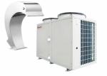 42kw Air To Water Heat Pump In Combination With Swimming Pool Water Curtain