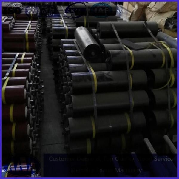 Belt Conveyor Idler Roller with Base Frame Offset Trough Idler Set, Q235 steel