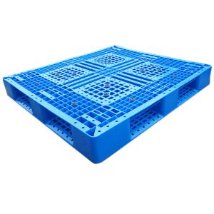 Logistics HEPP Rackable Plastic Pallets Two Way Entry Reversible Pallet