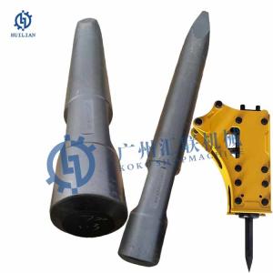 China MSB SAGA20 SAGA30 SAGA40 SAGA50 SAGA81 SAGA100 SAGA120 SAGA180 Hydraulic Hammer Parts breaker moil point wedge chisels factory