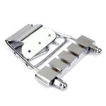 4 String Jazz Bass Guitar Tailpiece Replacement Zinc Alloy 4.72"X3.23"