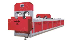 China PVC Stainless Steel Hydraulic Hole Punching Machine 6m U Shape Profile factory