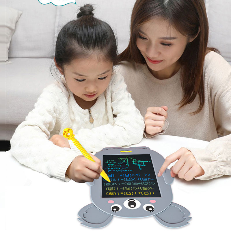 Kids Learning 8.5in LCD Writing Tablet Coloring Doodle Board Pad with Stylus Gift