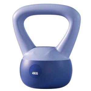 China Colorful Iron Sand Filled PVC Soft Kettlebell Customized factory