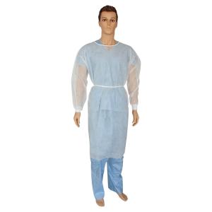 China Antiviral Disposable Isolation Gown Light Weight Waterproof Dustproof Laboratories factory