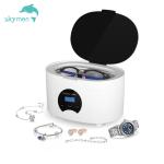 Skymen Portable Mini Ultrasonic Jewelry Cleaner 0.6L 24W 45KHz Stainless Steel