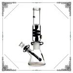 PHOENIX STAR Freezable Coil Beaker Bottom Glass Bong Smoking Water Pipe