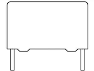 China 22uF 5 % 400 Volt Plastic Film Capacitor , MKT L / S = 37.5mm Pp Film Capacitor factory