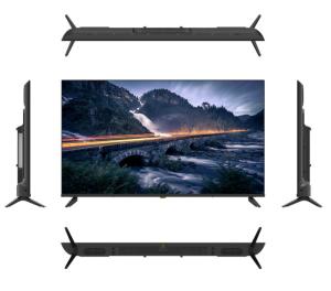 China Standard Frame 85 Inch QLED TV Intelligent Color Adjustment 8K Android TV Black factory
