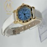 Timeless Elegance Leather Strap Quartz Watch Woman Watch