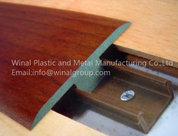 Woodgrain Morser flooring nosing cover for floor 8-18mm,size&color can be OEM as