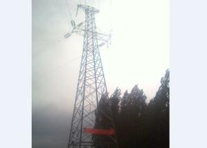 China Strain High Voltage Electricity Power Tower Customized 10 - 1000KV factory
