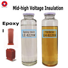 Liquid Epoxy Resin Electrical Epoxy Resin 100pbw Double Components Adhesives