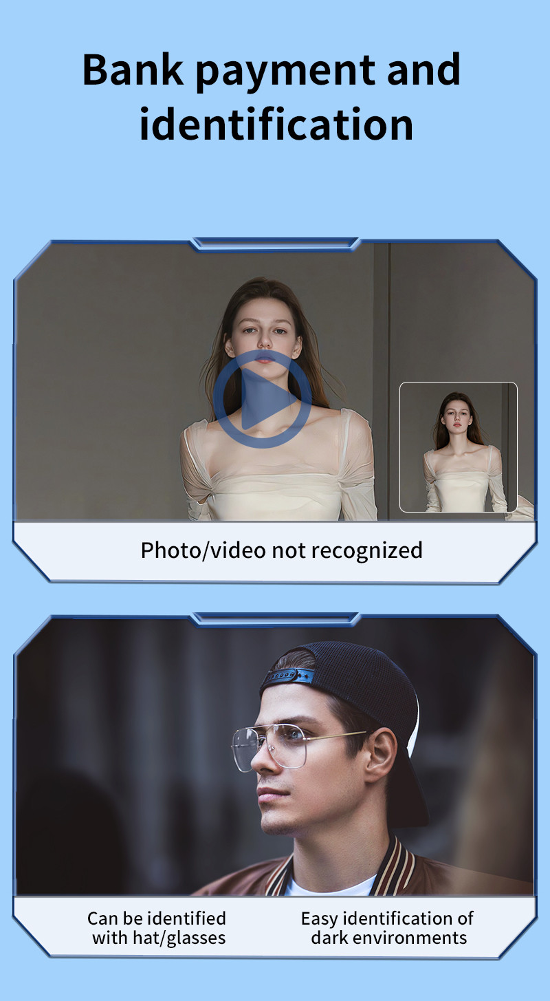 3D Face Recognition Tuya APP Intercom Camera Biometric Fingerprint Smart Locks For Home