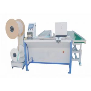 China Double Loop Spiral Wire Automatic Wire Binding Machine PLC Controlled on sale
