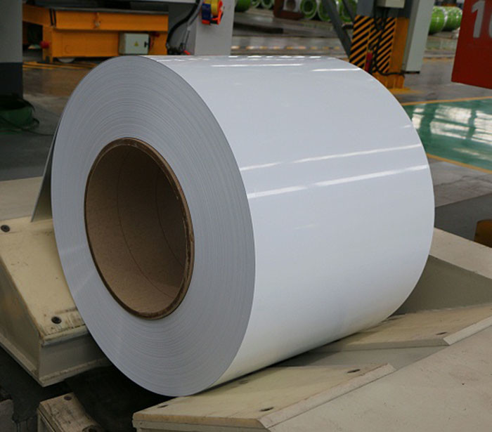 RAL9003/RAL9003 AZ120 PPGL PPAL CS-B Corrugated Roof Panel Tiles Colour Sheet Coil Pre Painted Aluzinc Steel