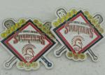 Die Stamped Memorial Metal Religious Lapel Pins / Zinc Alloy Base Ball Sports