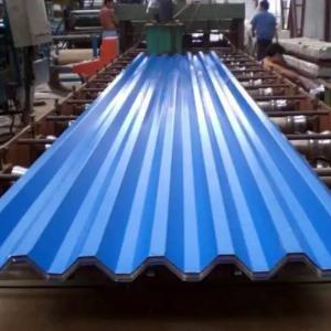 China Customized Size Zinced Steel DX51D Z100 Hot-Dipped Galvanized Colored Pre-painted GI Corrugated Plates with SGS Certificate factory