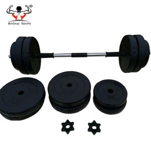 China Adjustable Cement Fitness Equipment Dumbbells For Weight Lifting OEM factory
