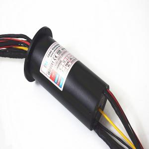 China 70mm 150rpm Multi Channel IP54 Ethernet Slip Ring factory