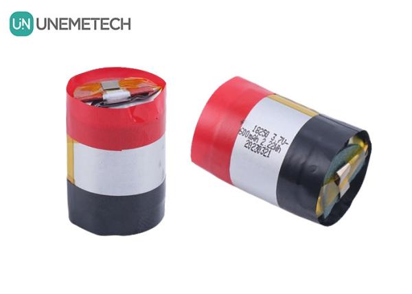 18250 630mAh 3.7V Cylindrical Rechargeable Li Ion Polymer Battery With 5A Pluse