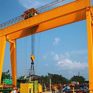 China Container Yard Double Girder Rail Mounted Portal Crane Working Duty A7 factory