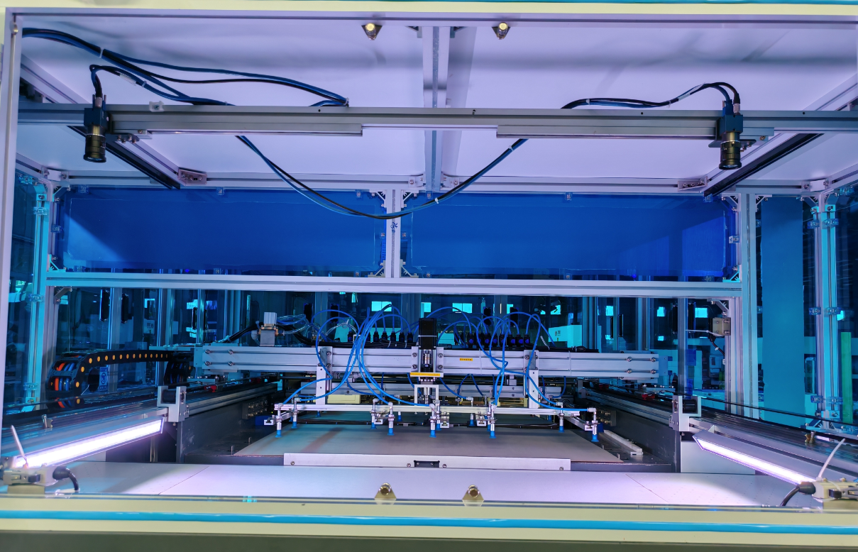 LY-1050C- Automatic Lining Machine With Visual Positioning Lining Machine