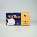 Anti Coronavirus Flat Tie - On 3 Ply Surgical Face Mask