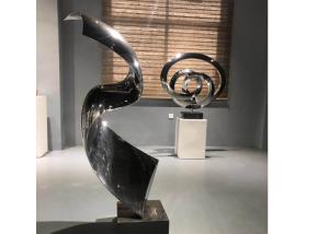 China Indoor Decoration Stainless Steel Sculpture, Metal Steel Sculpture factory