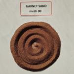 CNC waterjet cutting Abrasive medium Garnet sand mesh 80 cutting sand 80#