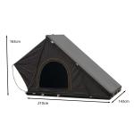 Four-Season Camping Hard Shell Oxford Fabric Roof Top Tent with Oxford Fabric